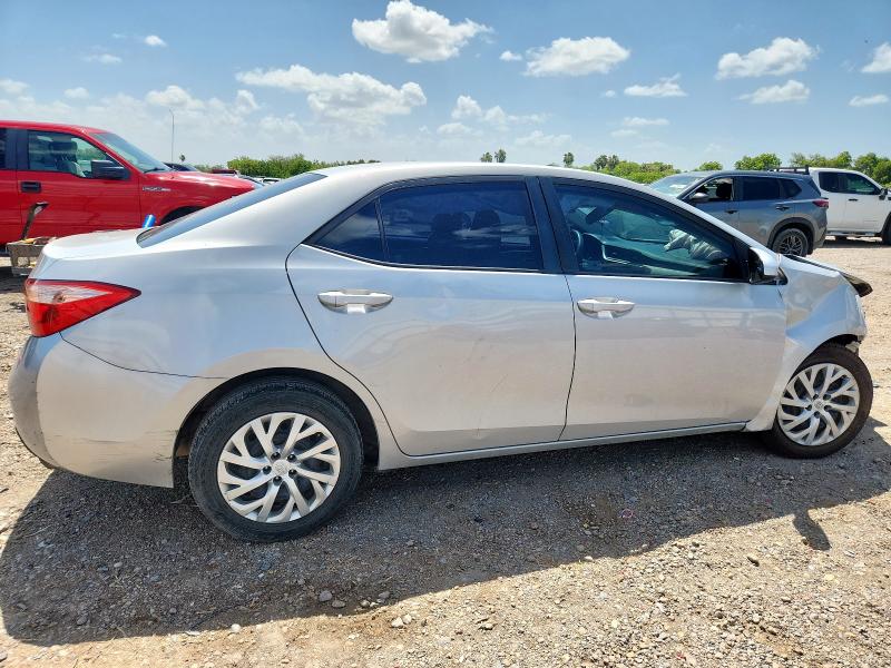 TOYOTA COROLLA L 2017 silver sedan 4d gas 5YFBURHE2HP692703 photo #4