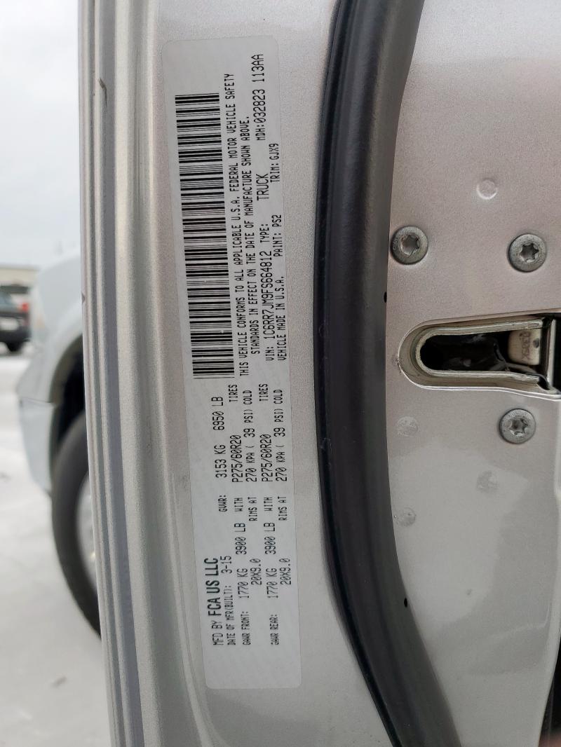 2015 RAM 1500 LARAM 1C6RR7JM9FS664812