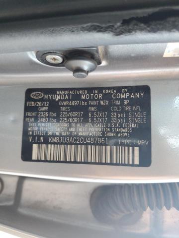 2012 HYUNDAI TUCSON GLS - KM8JU3AC2CU487861