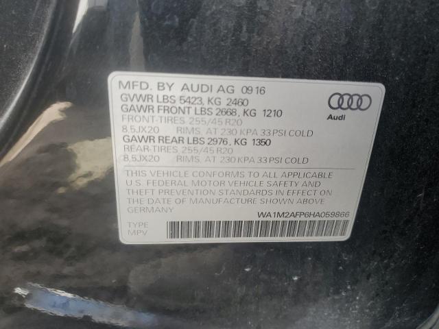 2017 AUDI Q5 PREMIUM PLUS WA1M2AFP6HA059866