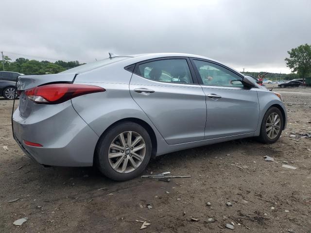 HYUNDAI ELANTRA SE 2015 silver  gas 5NPDH4AE4FH601452 photo #4