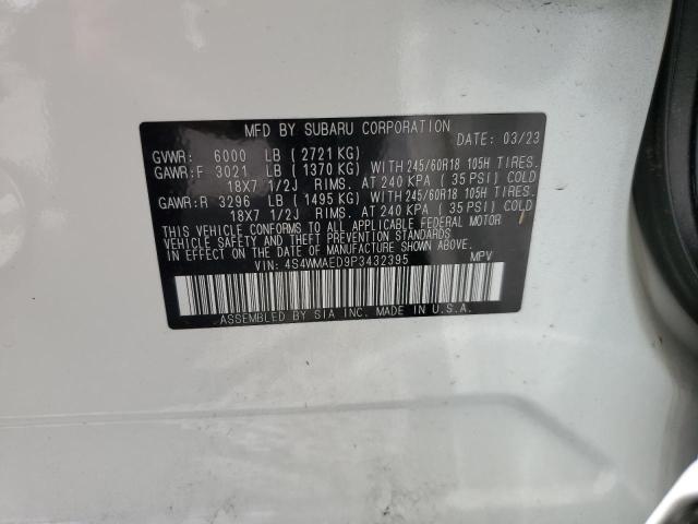 2023 SUBARU ASCENT PRE 4S4WMAED9P3432395