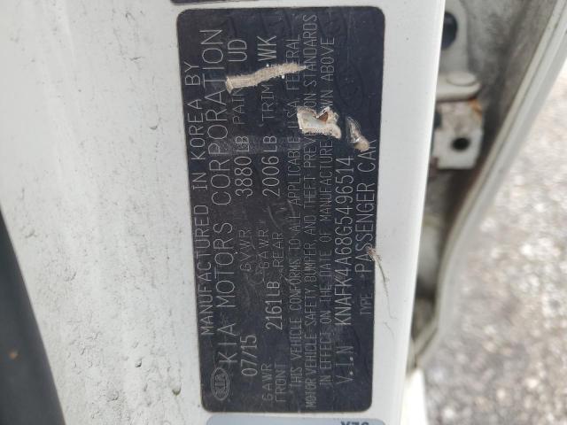 2016 KIA FORTE LX - KNAFK4A68G5496514