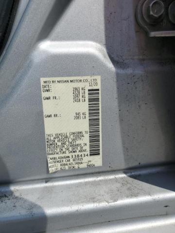 2021 NISSAN ALTIMA SV 1N4BL4DV6MN338434