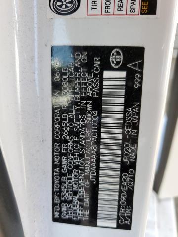 2023 TOYOTA MIRAI XLE JTDAAAAA8PA010004