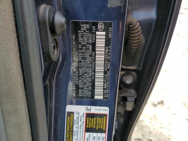 2017 TOYOTA CAMRY LE - 4T1BF1FK6HU728380