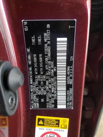 2018 TOYOTA HIGHLANDER - 5TDKZRFH5JS267732