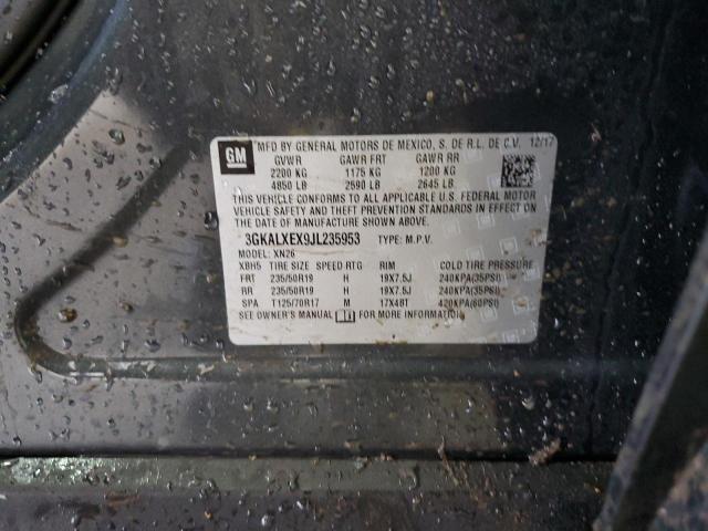2018 GMC TERRAIN DE 3GKALXEX9JL235953