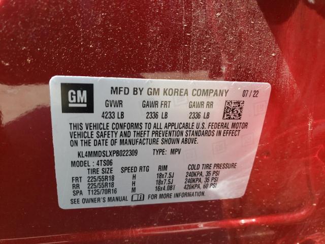 2023 BUICK ENCORE GX KL4MMDSLXPB022309