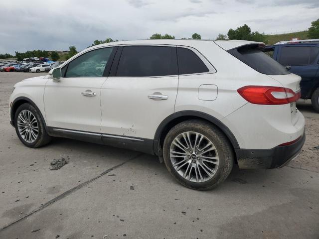 Vin: 2lmpj8lr7gbl63327, lot: 58277155, lincoln mkx reserve 20162