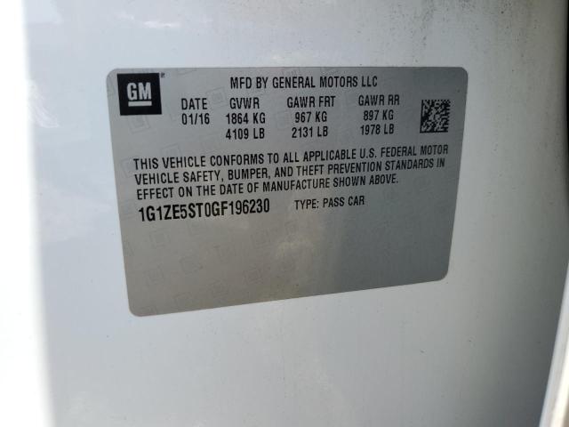 2016 CHEVROLET MALIBU LT - 1G1ZE5ST0GF196230