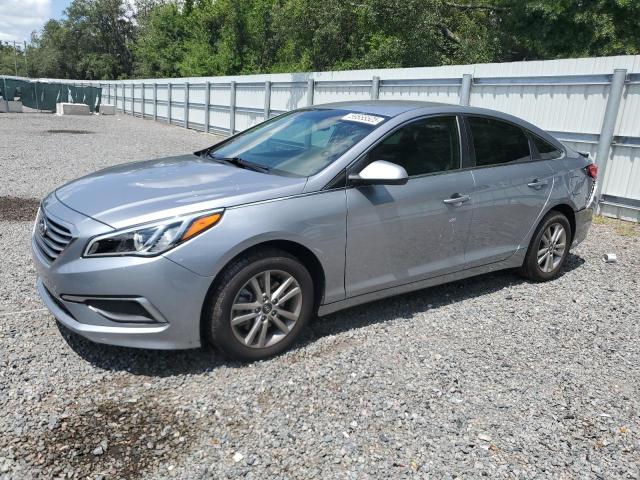 HYUNDAI SONATA SE 2017 gray  gas 5NPE24AF1HH488853 photo #1