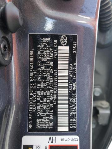 2018 TOYOTA AVALON XLE - 4T1BK1EB3JU285351