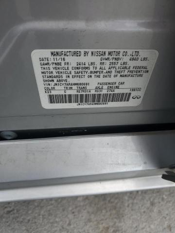 2017 INFINITI Q50 BASE JN1CV7AR4HM680691