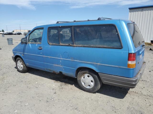 FORD AEROSTAR 1997 blue  gas 1FMDA41X0RZA08573 photo #3