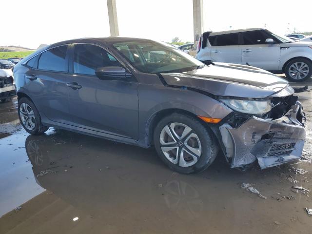 Vin: 19xfc2f55je016901, lot: 59725505, honda civic lx 20184