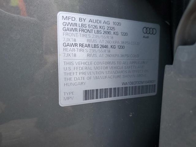 2021 AUDI Q3 PREMIUM - WA1DECF32M1040631