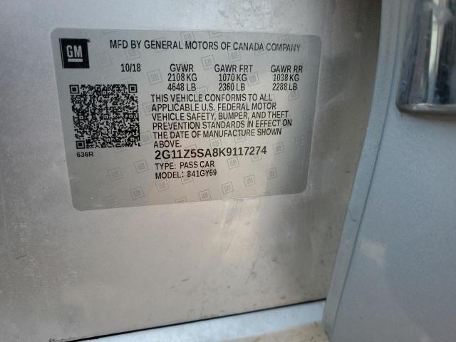 2019 CHEVROLET IMPALA LT - 2G11Z5SA8K9117274