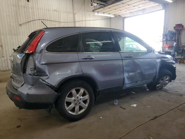 HONDA CR-V EXL 2007 blue  gas JHLRE48747C104357 photo #4