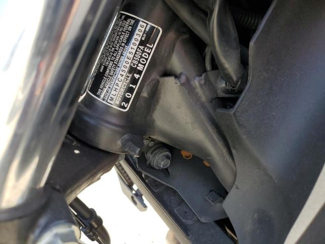 2014 HONDA CB500F MLHPC4500E5100306