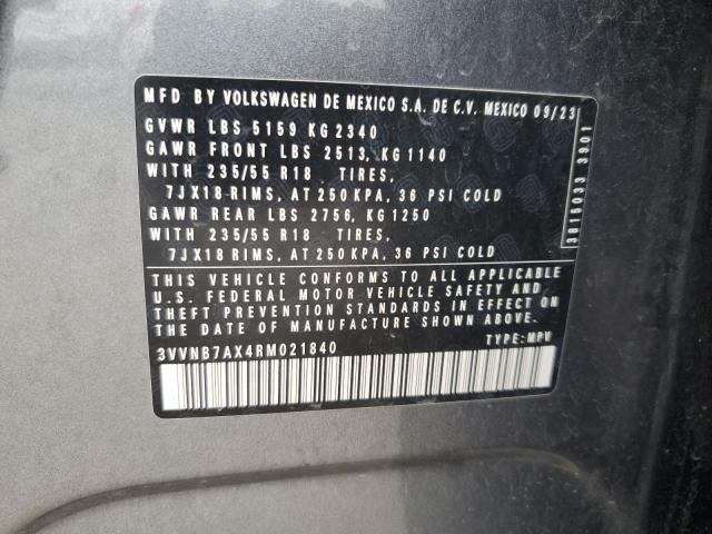 2024 VOLKSWAGEN TIGUAN SE 3VVNB7AX4RM021840