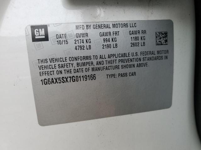 1g6ax5sx7g0119166 - 2016 Cadillac cts luxury collection - #62731975