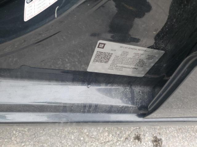 2019 CHEVROLET SONIC PREM 1G1JF5SB6K4123594
