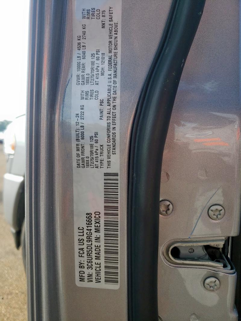 2024 RAM 2500 3C6UR5DL9RG416668