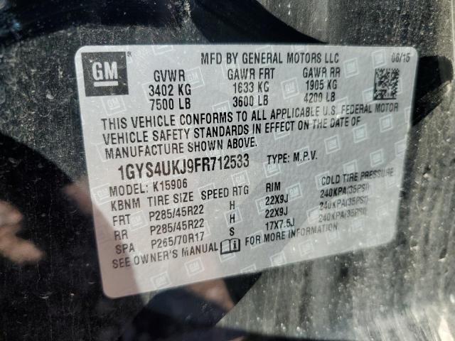 2015 CADILLAC ESCALADE E - 1GYS4UKJ9FR712533