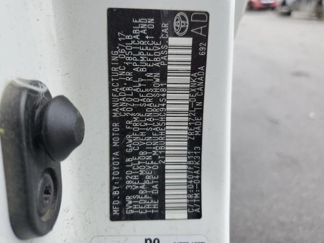 2017 TOYOTA COROLLA L 2T1BURHE5HC945481