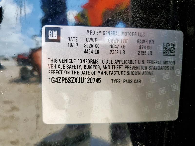 2018 BUICK LACROSSE E 1G4ZP5SZXJU120745