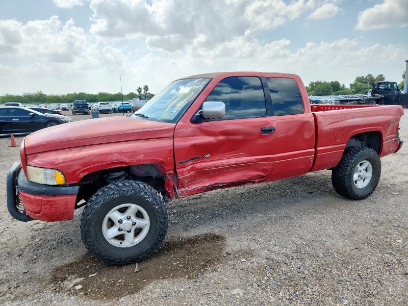 DODGE RAM 1500 1996 red  gas 3B7HF13Z2TG185637 photo #1