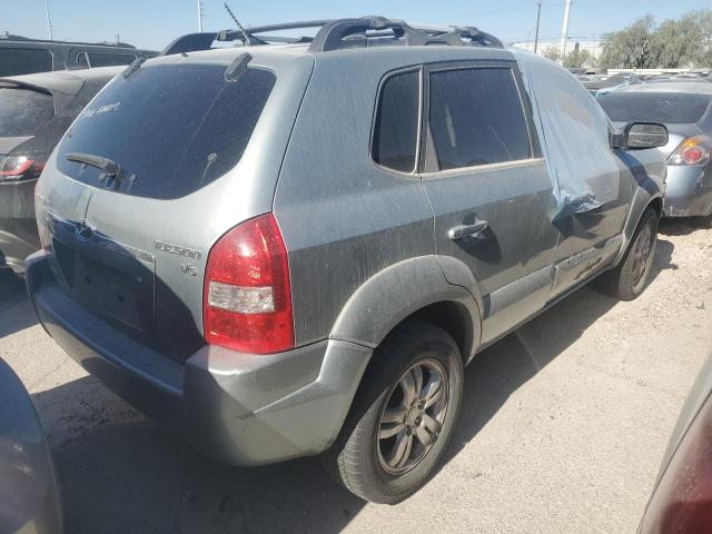 HYUNDAI TUCSON SE 2007 green 4dr spor gas KM8JN12D87U668770 photo #4
