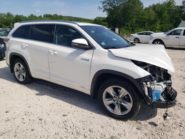 Vin: 5tddcrfh6gs014938, lot: 61283725, toyota highlander hybrid limited 20164
