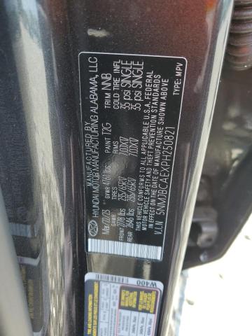 2023 HYUNDAI TUCSON SEL 5NMJBCAEXPH250821