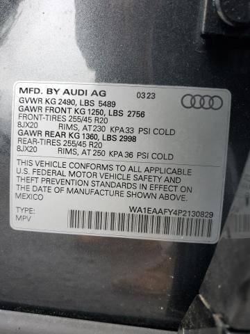 wa1eaafy4p2130829 - 2023 Audi q5 premium plus 45 - #59838705