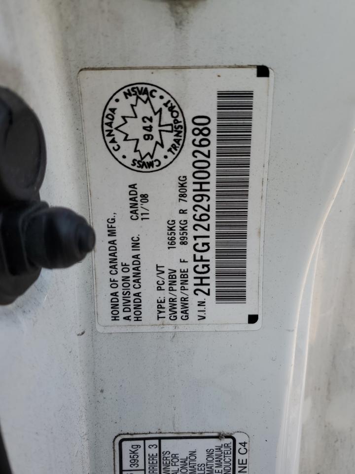 Honda Civic lx 2009