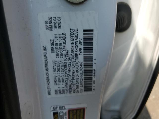 2020 ACURA RDX TECHNO - 5J8TC2H53LL005469