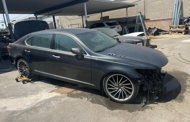 LEXUS LS 600HL 2009 black sedan 4d hybrid engine JTHDU46F995010372 photo #1