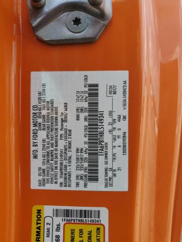 2020 FORD MUSTANG 1FA6P8TH8L5149341
