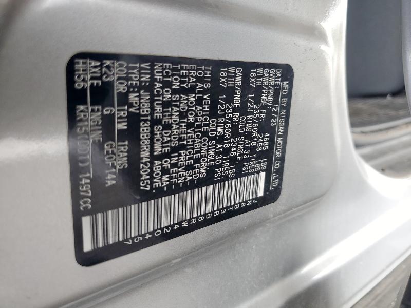 2024 NISSAN ROGUE SV - JN8BT3BB8RW420457