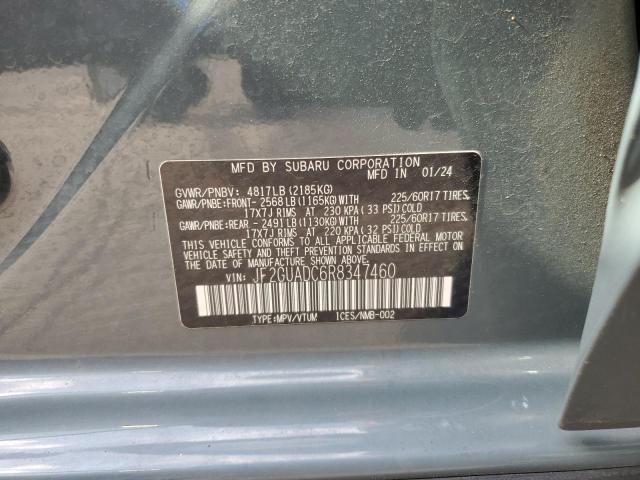 2024 SUBARU CROSSTREK PREMIUM JF2GUADC6R8347460