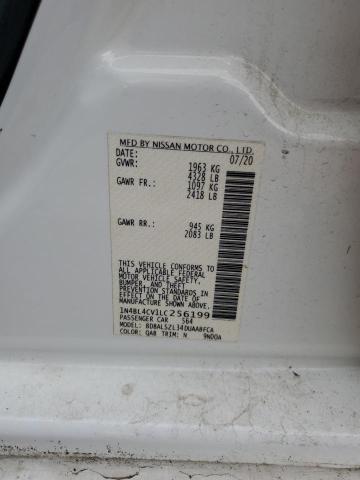 2020 NISSAN ALTIMA SR 1N4BL4CV1LC256199