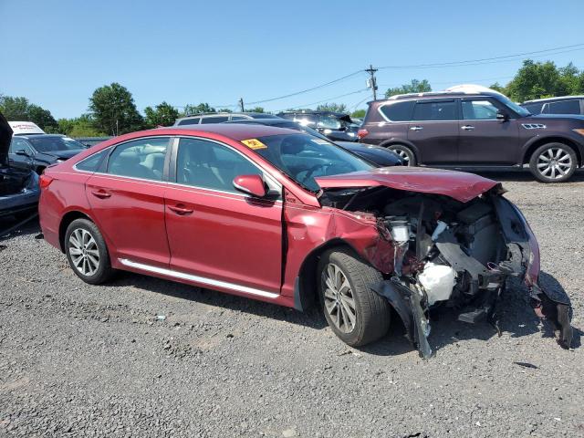 Vin: 5npe34af1gh299941, lot: 59006025, hyundai sonata sport 20164