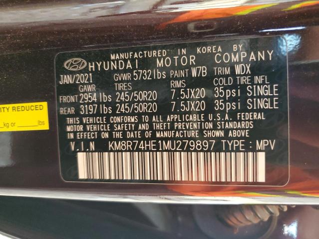 2021 HYUNDAI PALISADE C - KM8R74HE1MU279897