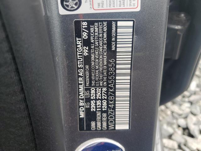 2019 MERCEDES-BENZ E 300 4MAT - WDDZF4KB7KA553856