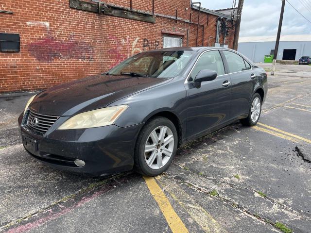 LEXUS ES 350 2008 gray sedan 4d gas JTHBJ46G182198751 photo #3