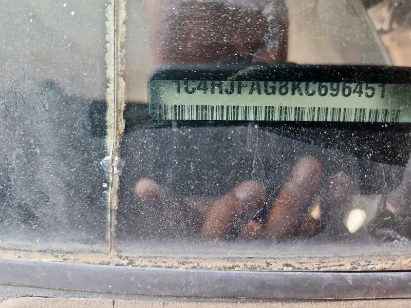 2019 JEEP GRAND CHEROKEE LAREDO 1C4RJFAG8KC696451