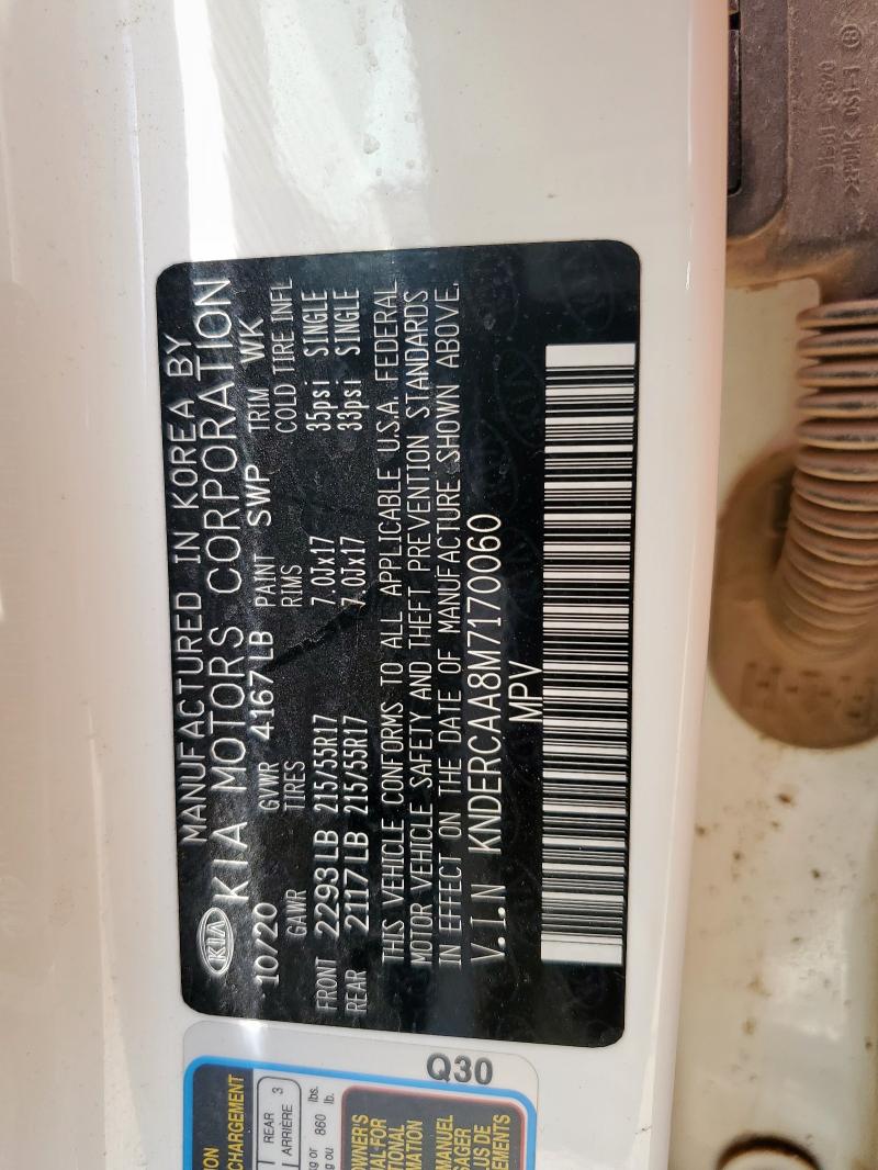 2021 KIA SELTOS EX KNDERCAA8M7170060