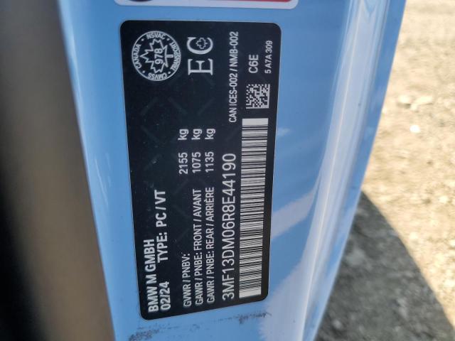 2024 BMW M2 3MF13DM06R8E44190